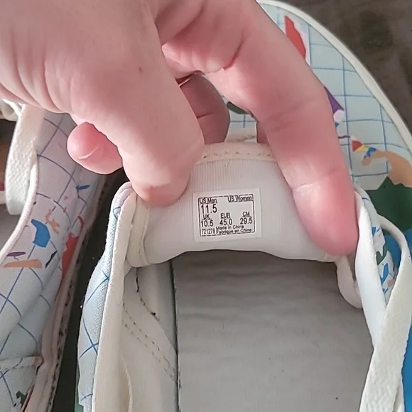 Vans Save Our Planet Era Sneaker “ Off the Wall” Sneakers 11.5 Men's - Picture 6 of 8